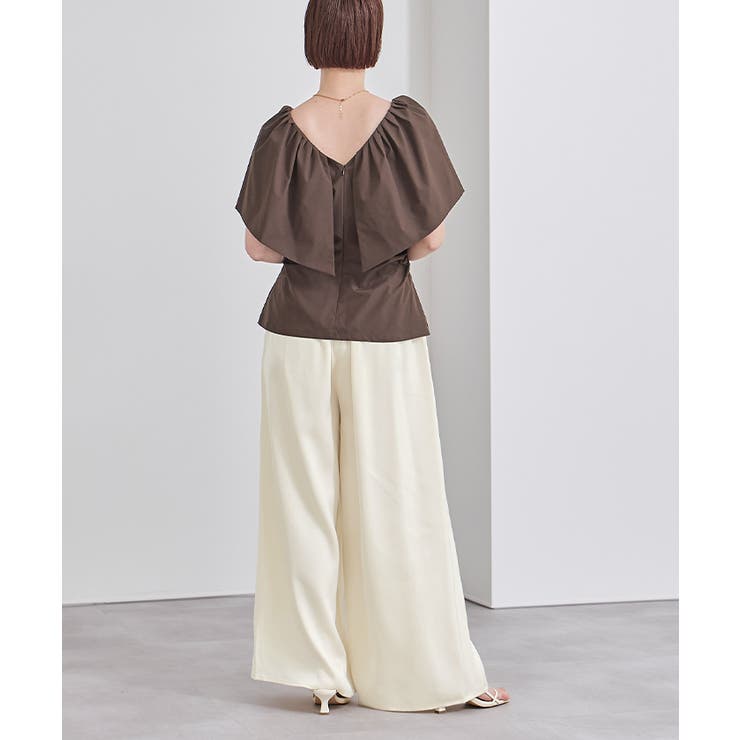 サテンイージードレープパンツ【UR’S ユアーズ】 | titivate | 詳細画像9 