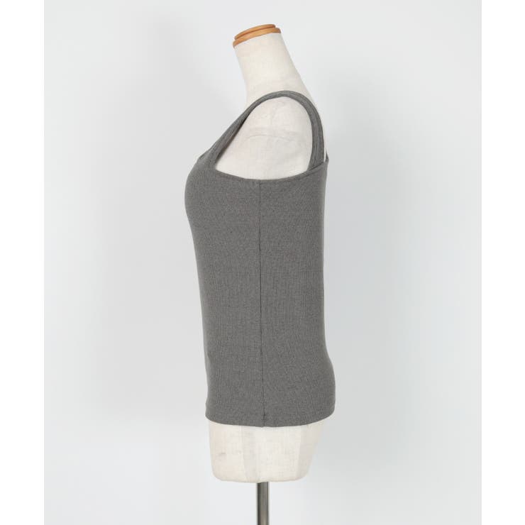 カップ付アシンメトリーデザインタンクトップ【UR’S ユアーズ】 | titivate | 詳細画像9 