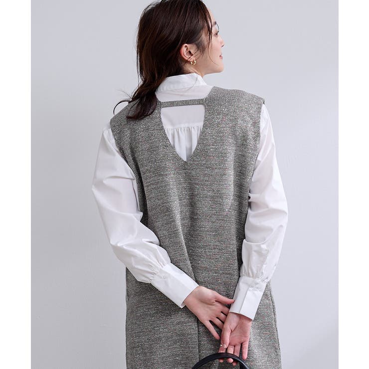 ミラノリブニットラメワンピース【UR’S ユアーズ】 | titivate | 詳細画像25 