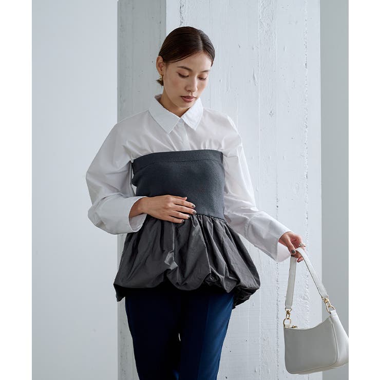 裾バルーンニットビスチェ【UR’S ユアーズ】 | titivate | 詳細画像21 