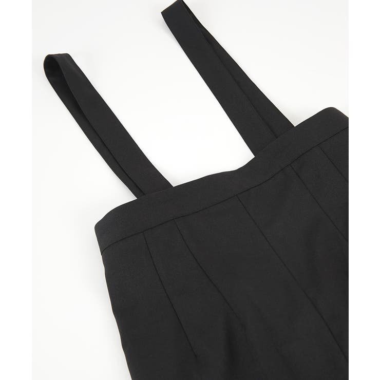 センタープレスダブルサロペットパンツ【UR'S ユアーズ】[品番
