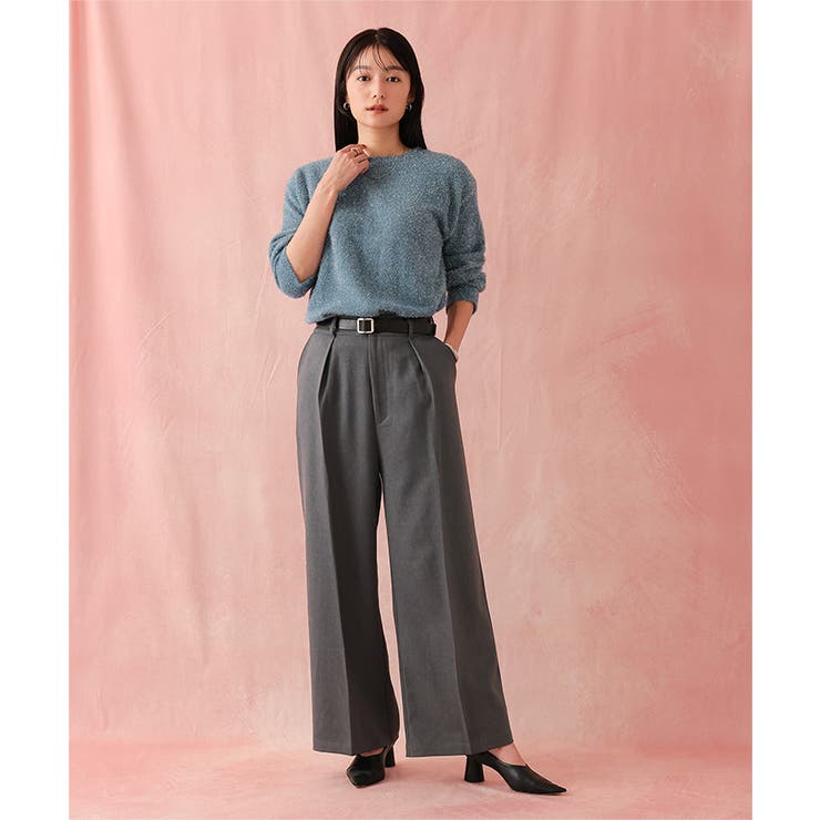 センタープレスタックワイドパンツ【UR’S ユアーズ】 | titivate | 詳細画像11 