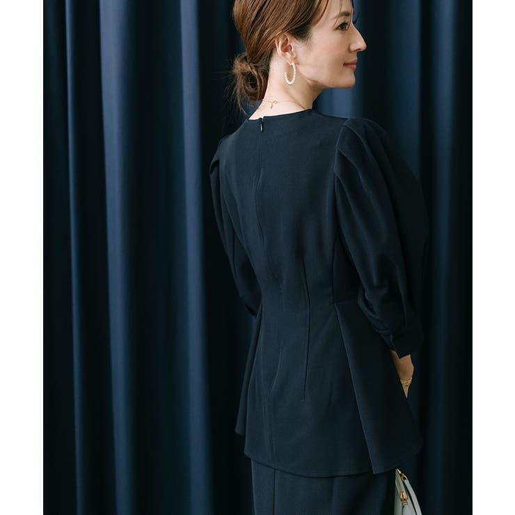 2way襟付タックペプラムトップス【UR’S ユアーズ】 | titivate | 詳細画像20 