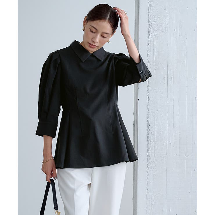 2way襟付タックペプラムトップス【UR’S ユアーズ】 | titivate | 詳細画像21 