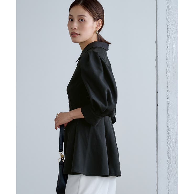 2way襟付タックペプラムトップス【UR’S ユアーズ】 | titivate | 詳細画像23 