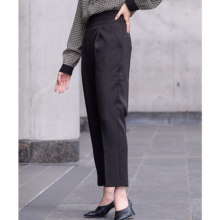 ハイウエストタックテーパードパンツ【UR’S ユアーズ】 | titivate | 詳細画像9 