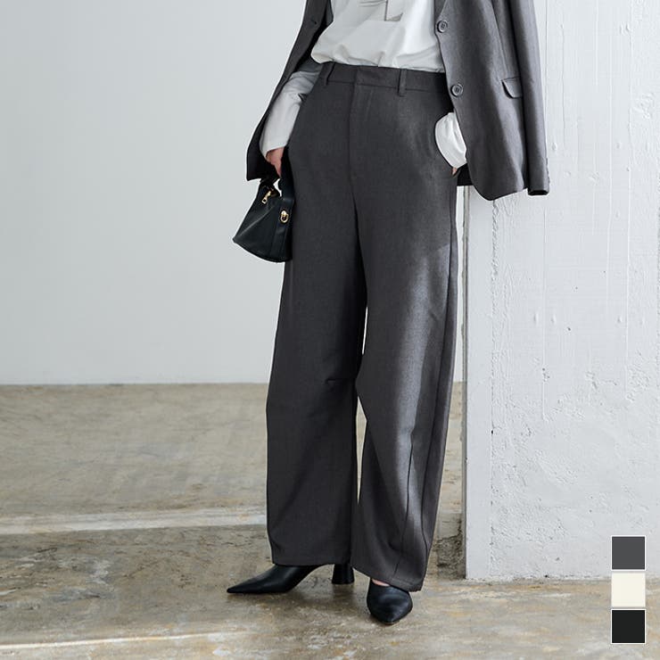 ベーシックカーブパンツ【UR’S ユアーズ】 | titivate | 詳細画像1 