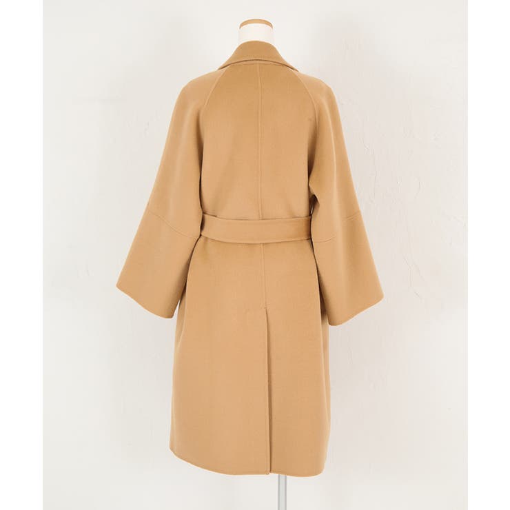 ベルト付ウールカシミヤチェスターコート【UR'S ユアーズ】[品番