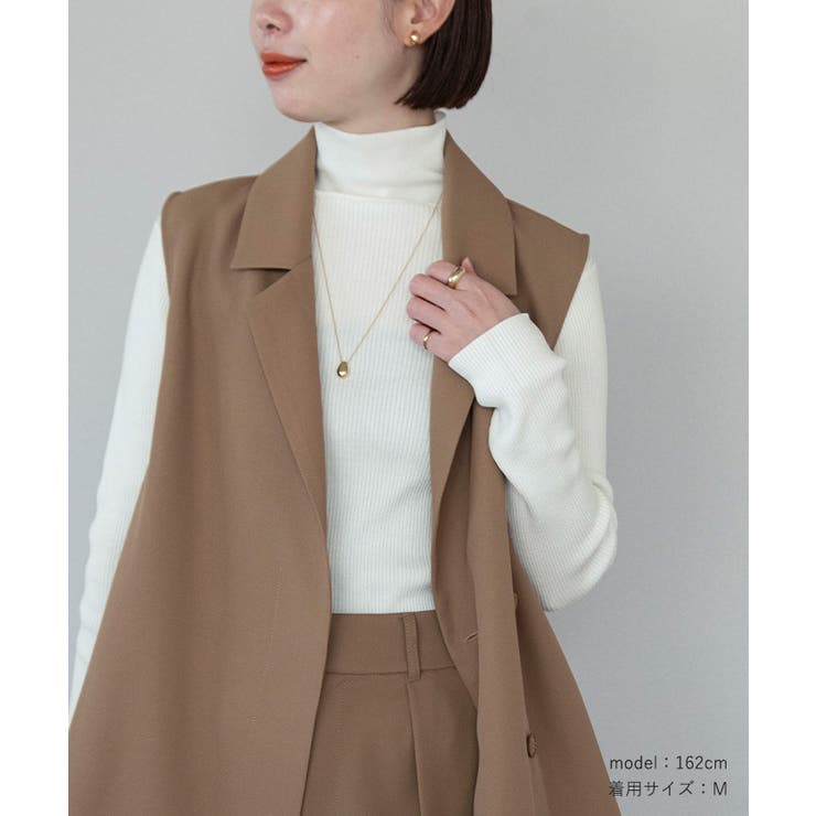 防ピリングタートルネックニット【UR’S ユアーズ】 | titivate | 詳細画像2 