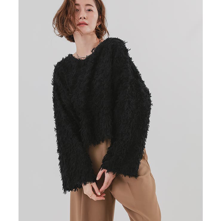 フリンジクロップドニット【UR’S ユアーズ】 | titivate | 詳細画像15 