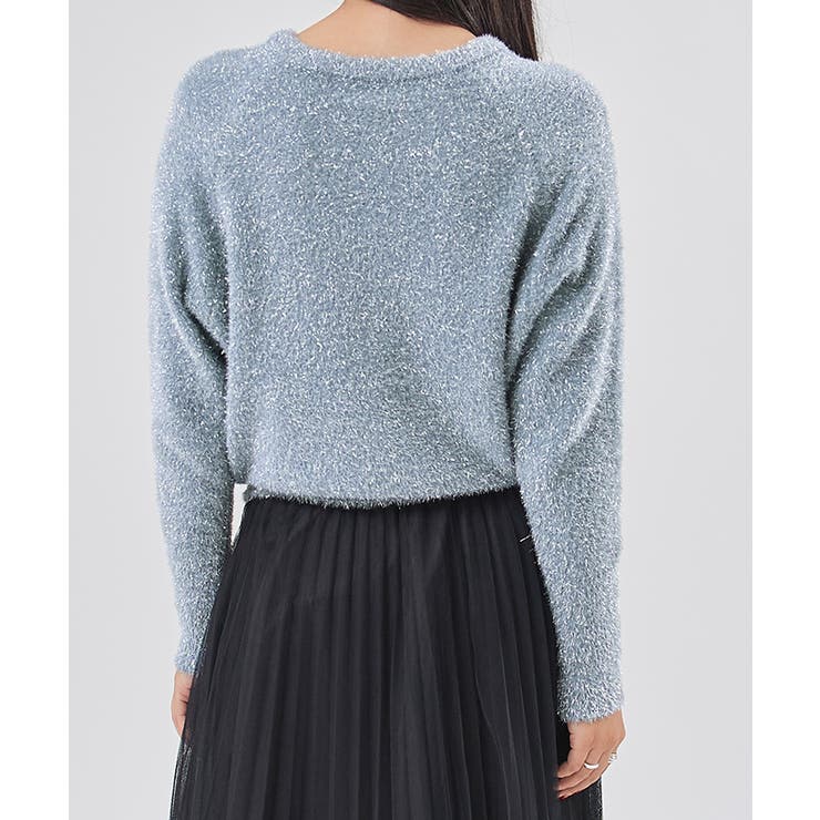 クルーネックラメカーディガン【UR’S ユアーズ】 | titivate | 詳細画像13 