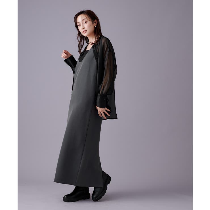 前後2wayナローワンピース【UR’S ユアーズ】 | titivate | 詳細画像16 