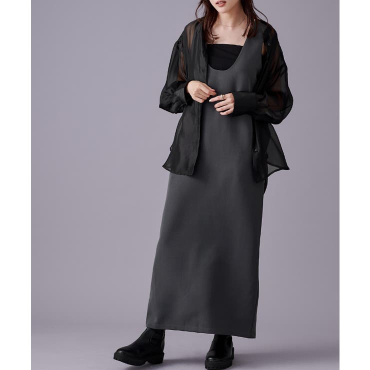 前後2wayナローワンピース【UR’S ユアーズ】 | titivate | 詳細画像17 