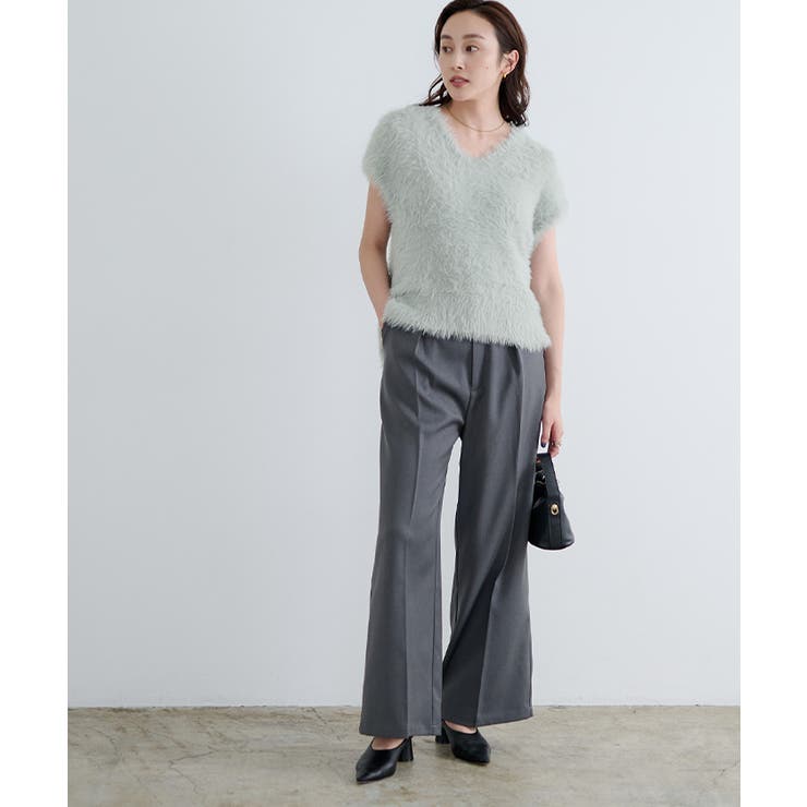 シャギーニットベスト【UR’S ユアーズ】 | titivate | 詳細画像19 