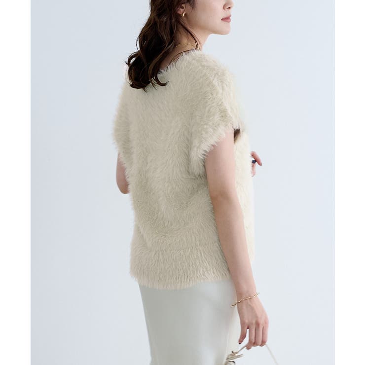 シャギーニットベスト【UR’S ユアーズ】 | titivate | 詳細画像22 