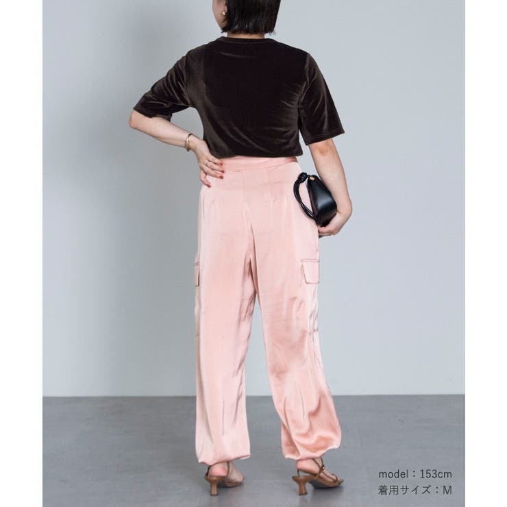 ベロアハーフスリーブTシャツ【UR’S ユアーズ】 | titivate | 詳細画像20 