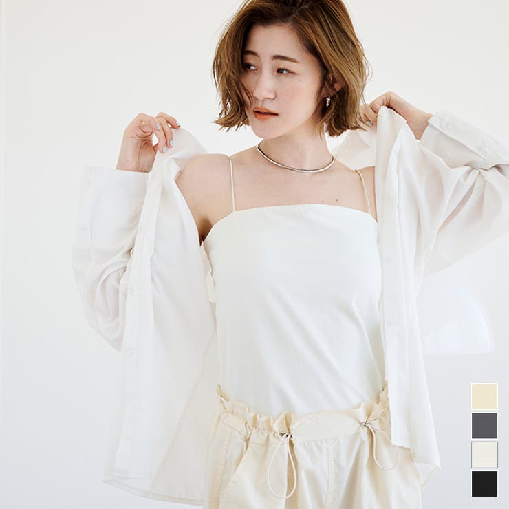 ストラップカップ付キャミソール【UR’S ユアーズ】 | titivate | 詳細画像1 