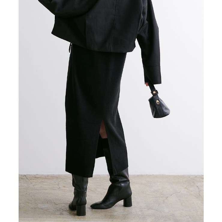 ディープアームホールノースリーブニットワンピース【UR’S ユアーズ】 | titivate | 詳細画像17 