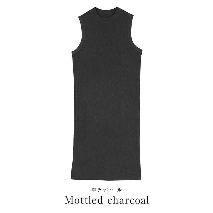 ディープアームホールノースリーブニットワンピース【UR’S ユアーズ】 | titivate | 詳細画像2 