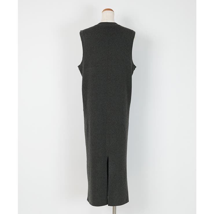 ディープアームホールノースリーブニットワンピース【UR’S ユアーズ】 | titivate | 詳細画像6 