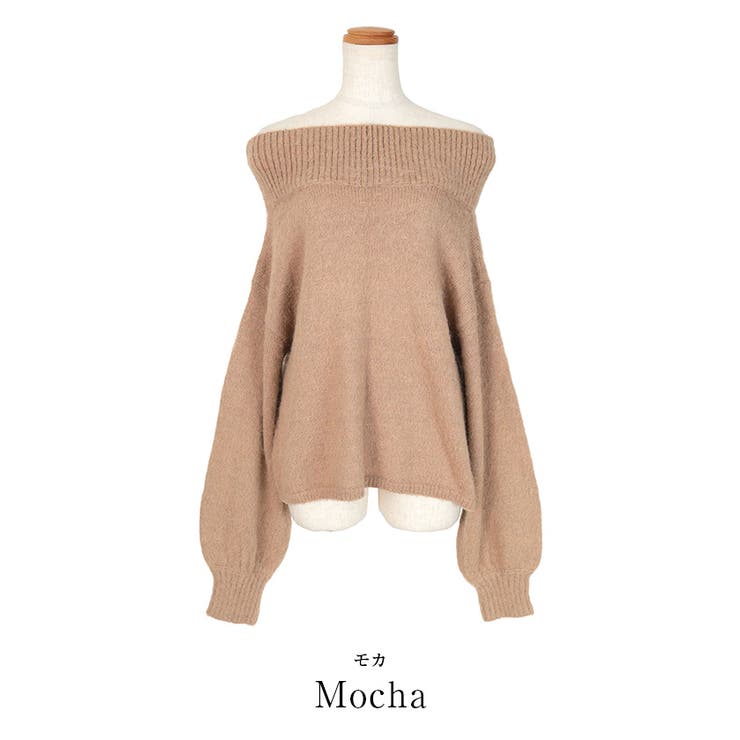 ウールブレンドオフショルダーニット【UR’S ユアーズ】 | titivate | 詳細画像4 