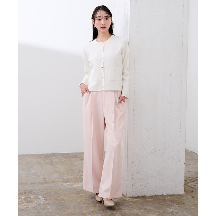 ゴールド釦ポケットデザインニットジャケット【UR’S ユアーズ】 | titivate | 詳細画像17 