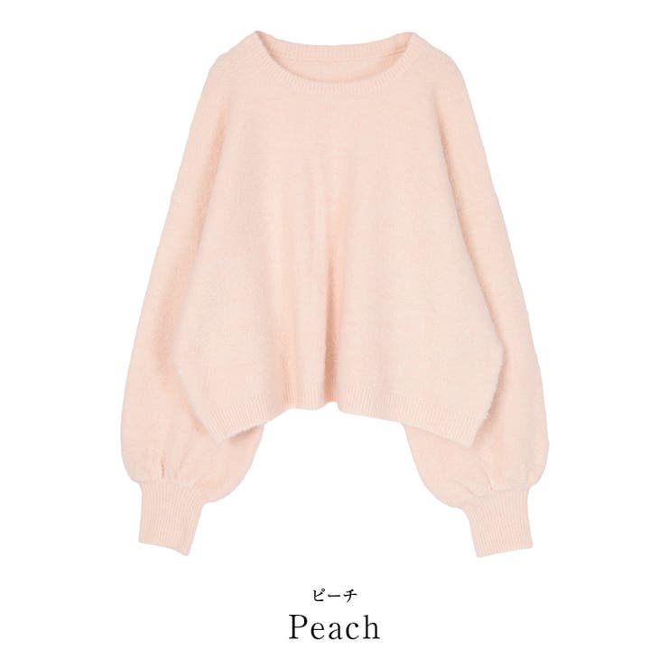 ウールブレンドクロップドクルーネックニット【UR’S ユアーズ】 | titivate | 詳細画像4 