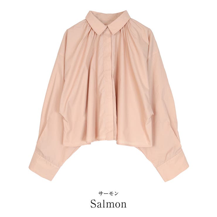 クロップドギャザーフォルムシャツ【UR’S ユアーズ】 | titivate | 詳細画像6 