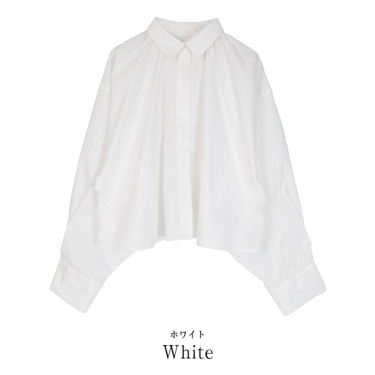 クロップドギャザーフォルムシャツ【UR’S ユアーズ】 | titivate | 詳細画像7 