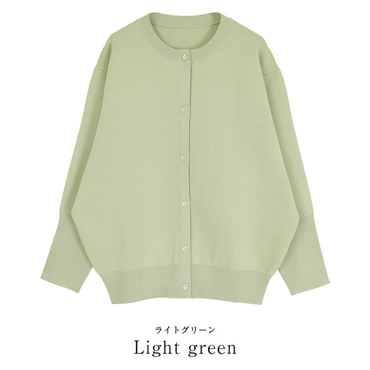 スポンディッシュラウンドネックニットカーディガン【UR’S ユアーズ】 | titivate | 詳細画像4 