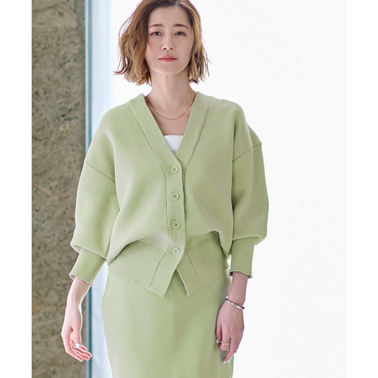 スポンディッシュVネックニットカーディガン【UR’S ユアーズ】 | titivate | 詳細画像21 