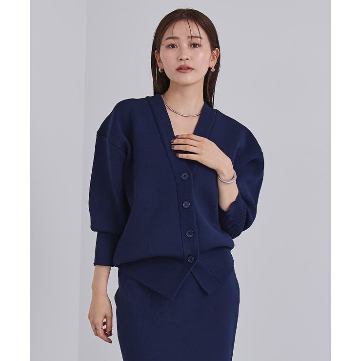 スポンディッシュVネックニットカーディガン【UR’S ユアーズ】 | titivate | 詳細画像32 