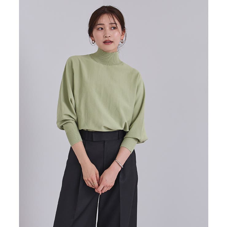 スポンディッシュハイネックドルマンスリーブニット【UR’S ユアーズ】 | titivate | 詳細画像11 