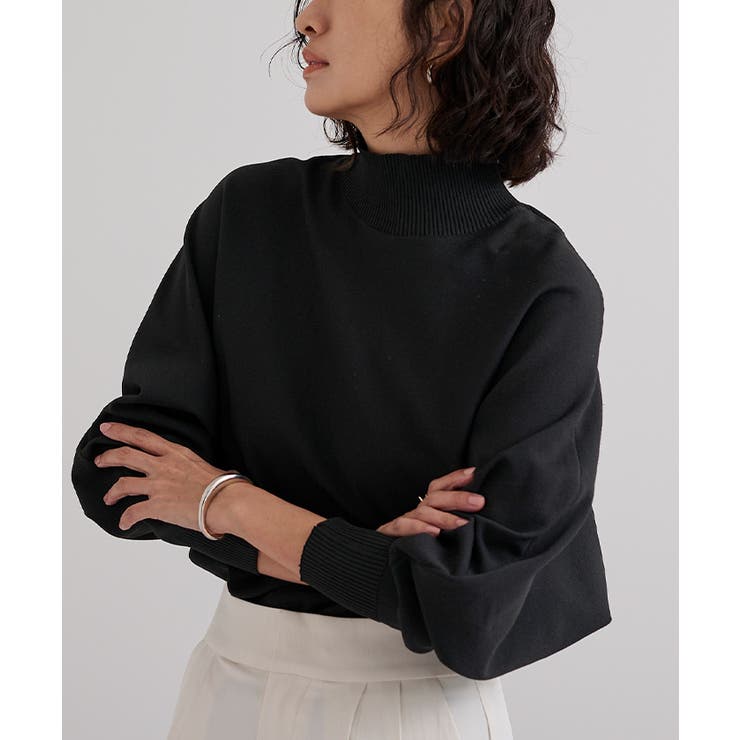 スポンディッシュハイネックドルマンスリーブニット【UR’S ユアーズ】 | titivate | 詳細画像14 