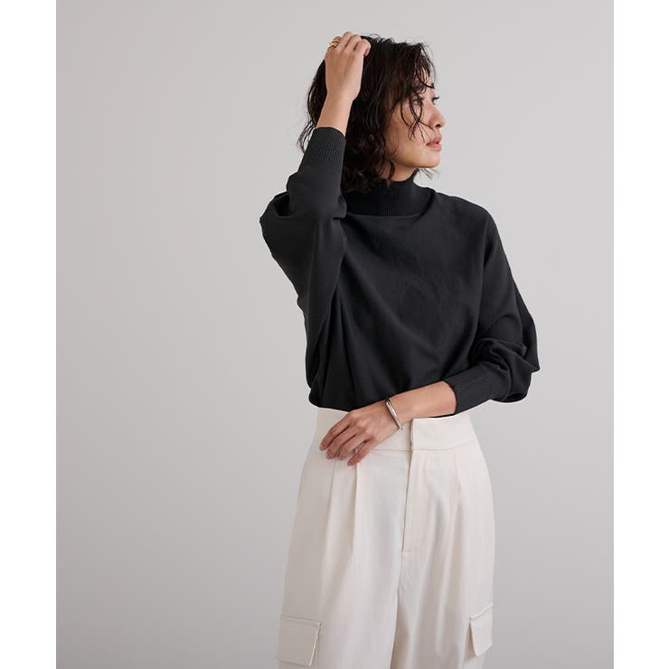 スポンディッシュハイネックドルマンスリーブニット【UR’S ユアーズ】 | titivate | 詳細画像15 