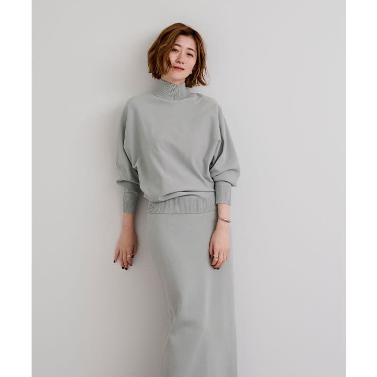 スポンディッシュハイネックドルマンスリーブニット【UR’S ユアーズ】 | titivate | 詳細画像17 