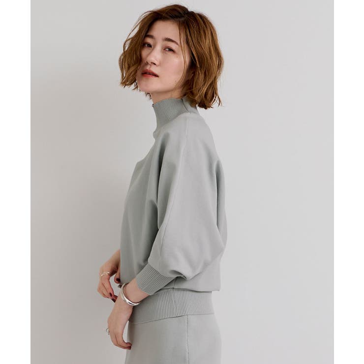 スポンディッシュハイネックドルマンスリーブニット【UR’S ユアーズ】 | titivate | 詳細画像18 