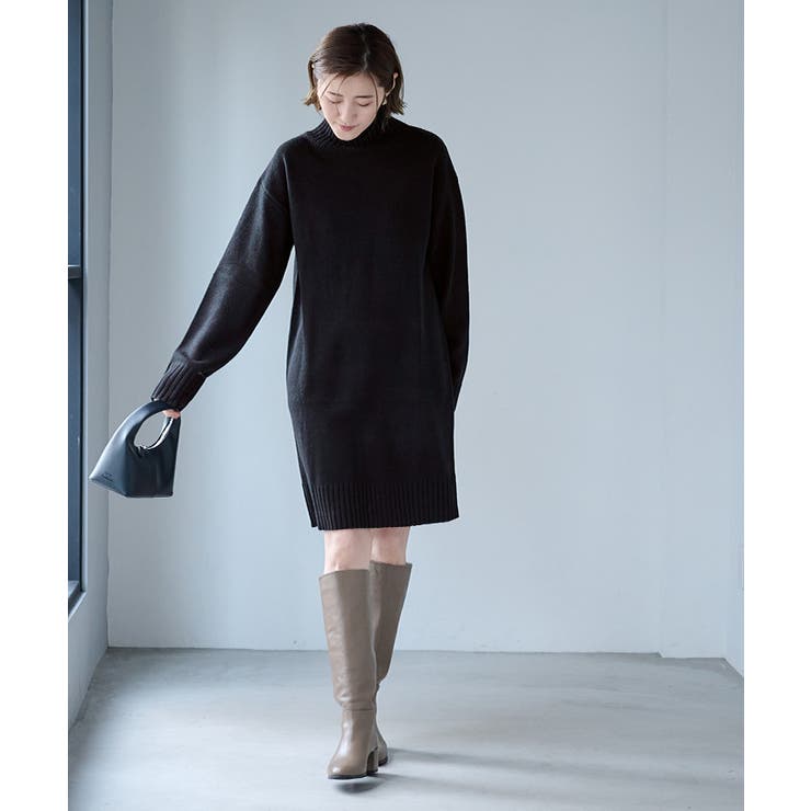 ハイネックミディニットワンピース【UR’S ユアーズ】 | titivate | 詳細画像18 