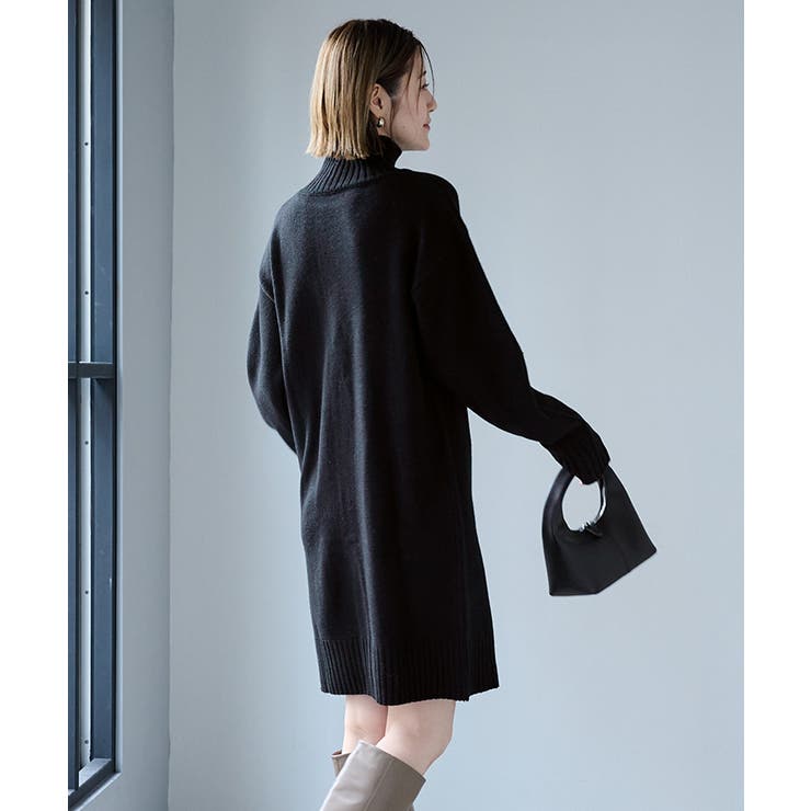 ハイネックミディニットワンピース【UR’S ユアーズ】 | titivate | 詳細画像2 