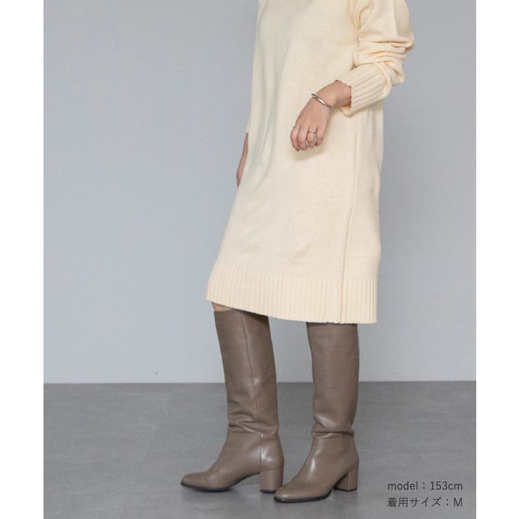 ハイネックミディニットワンピース【UR’S ユアーズ】 | titivate | 詳細画像4 