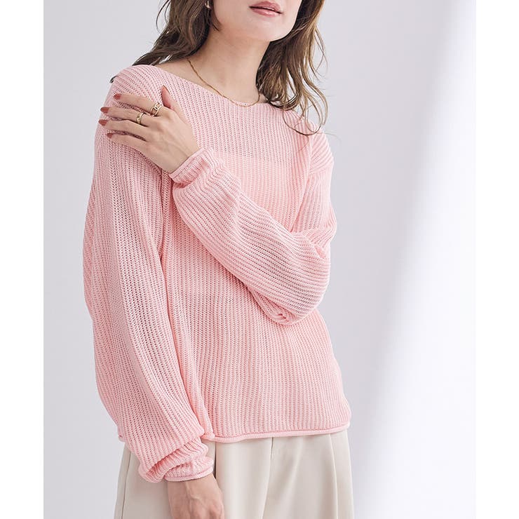 リネンタッチルーズニット【UR’S ユアーズ】 | titivate | 詳細画像17 