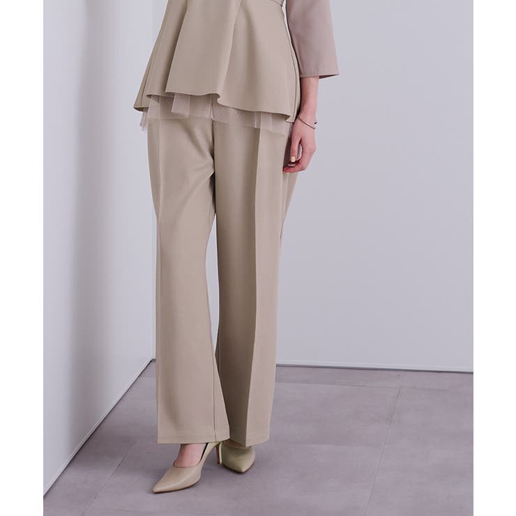 1タックセンタープレスワイドパンツ【UR’S ユアーズ】 | titivate | 詳細画像12 