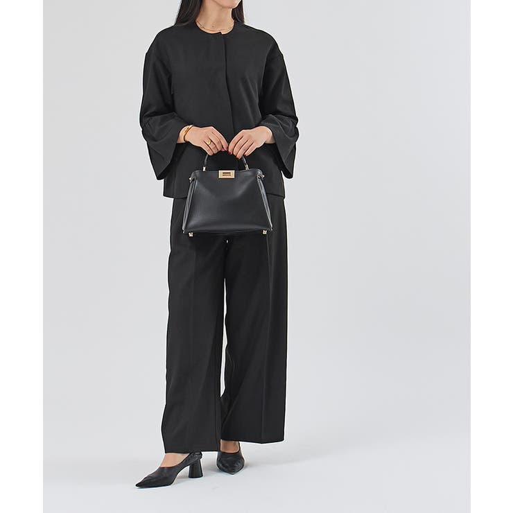 1タックセンタープレスワイドパンツ【UR’S ユアーズ】 | titivate | 詳細画像17 