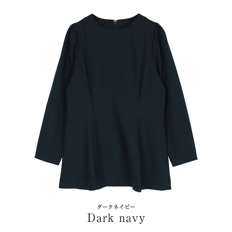 パフスリーブペプラムクルーネックブラウス【UR’S ユアーズ】 | titivate | 詳細画像7 