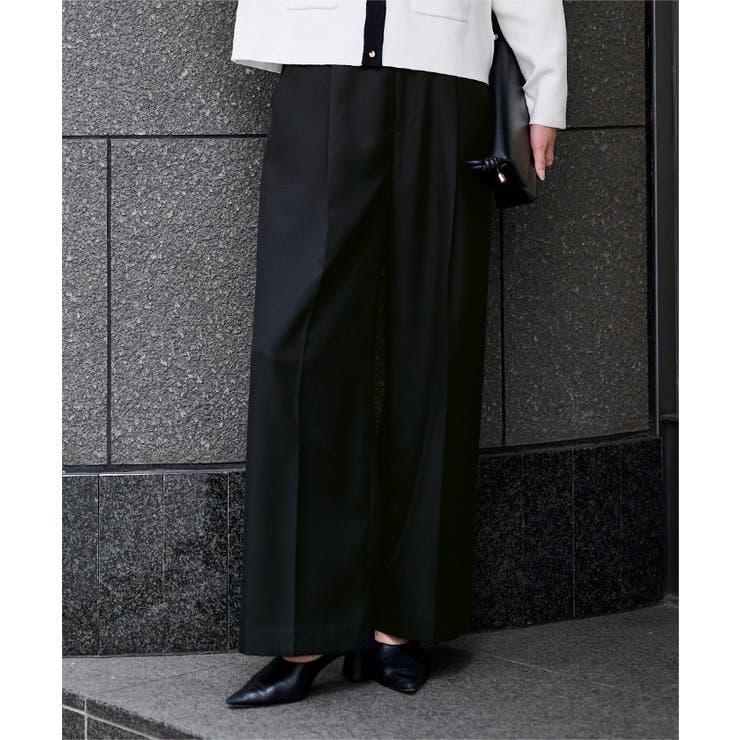 美シルエットワンタックワイドパンツ【UR’S ユアーズ】 | titivate | 詳細画像29 