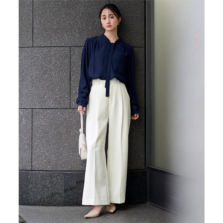 美シルエットワンタックワイドパンツ【UR’S ユアーズ】 | titivate | 詳細画像6 