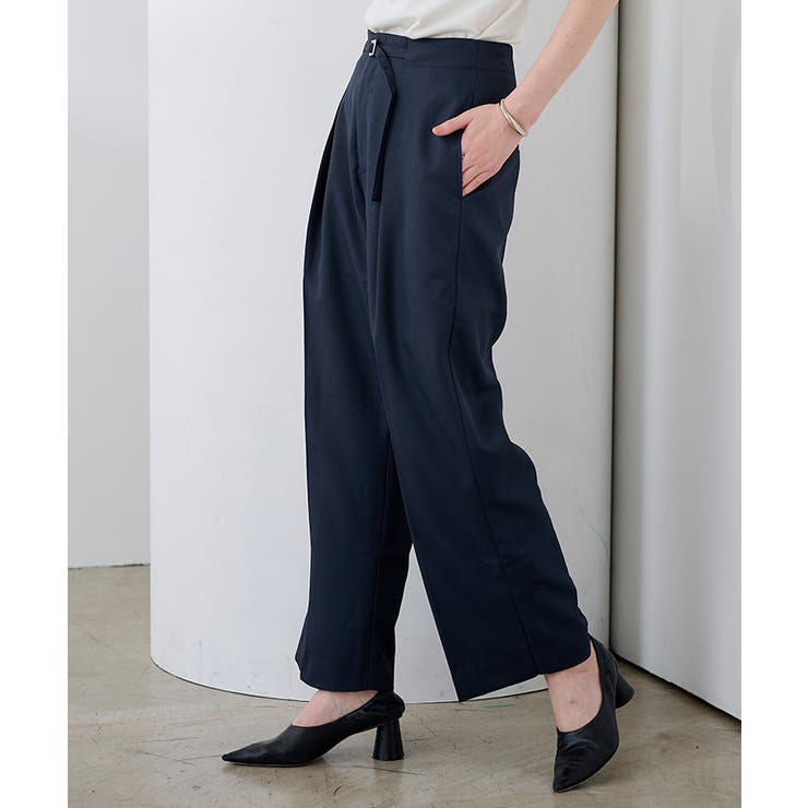 ベルトデザイン1タックワイドパンツ【UR’S ユアーズ】 | titivate | 詳細画像17 