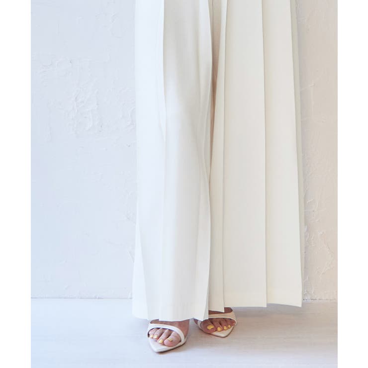 プリーツワイドパンツ【UR’S ユアーズ】 | titivate | 詳細画像5 