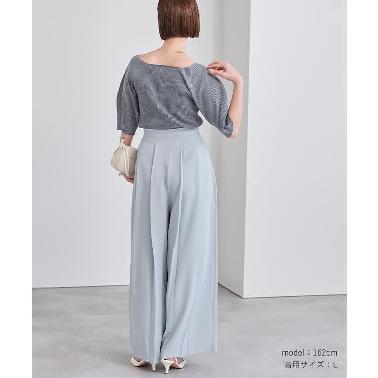 プリーツワイドパンツ【UR’S ユアーズ】 | titivate | 詳細画像11 