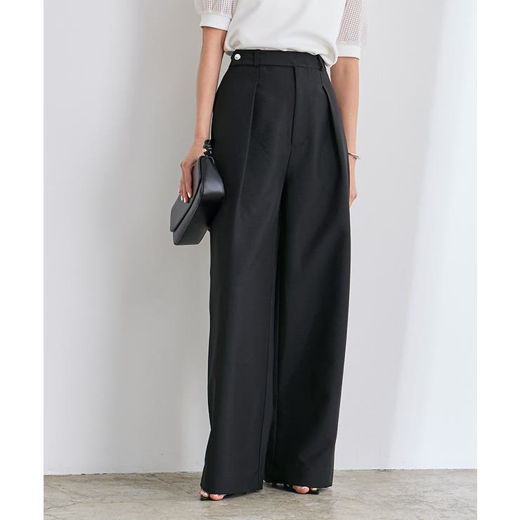 ベルトデザインワンタックワイドパンツ【UR’S ユアーズ】 | titivate | 詳細画像17 